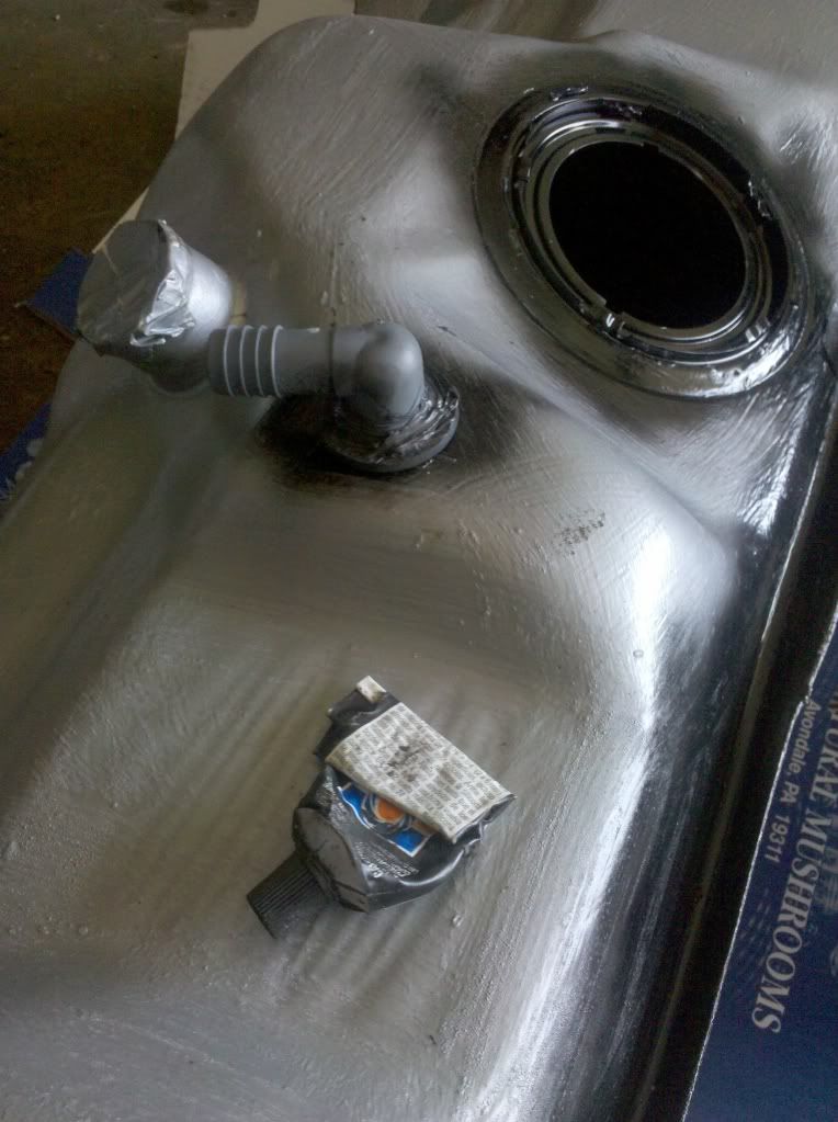 did a fuel tank vent mod to front tank, mucho better Ford Truck